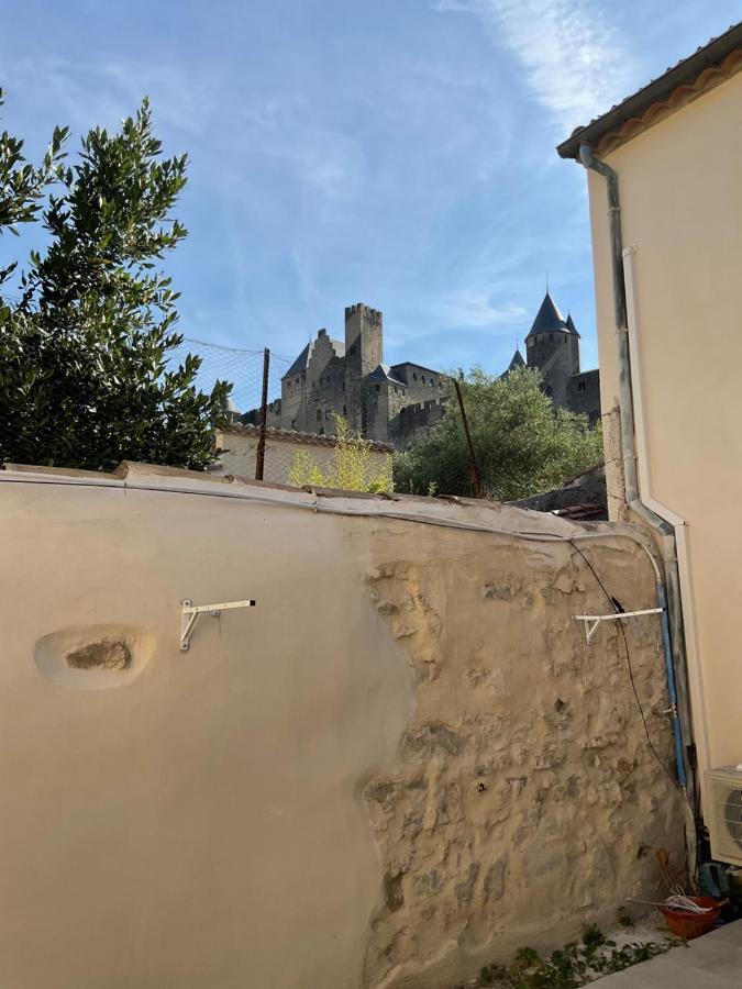 Ma Pierre A L'Edifice, Face A La Cite Vue Sublime, Studio Avec Terrasse การ์กาซอน ภายนอก รูปภาพ